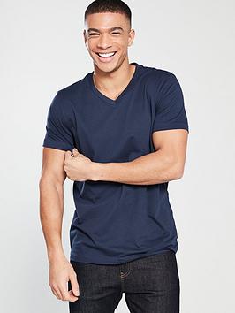 V by Very V By Very Essential Basic V Neck T-Shirt - Navy Picture