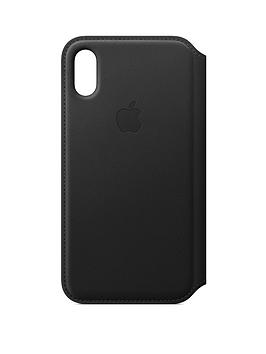 Apple Apple Iphone Xs Leather Folio Case Picture
