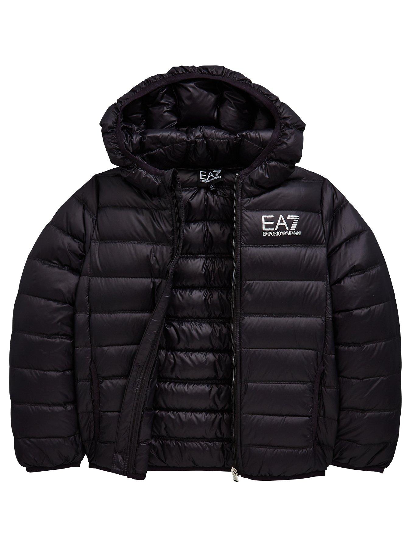 Boys armani on sale puffer jacket