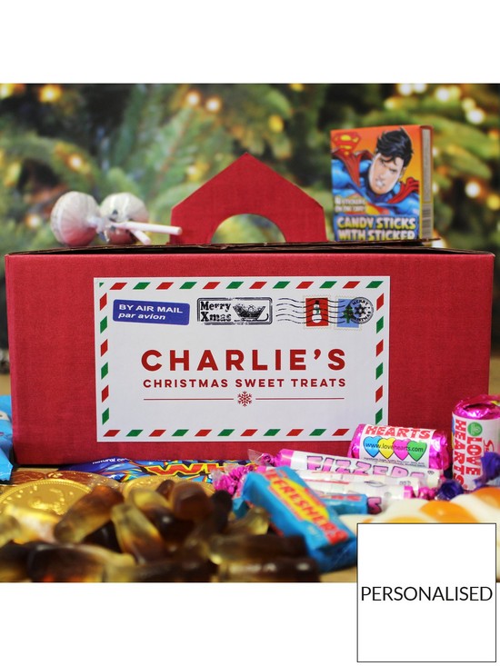 stillFront image of personalised-christmas-sweet-treats-box-from-santa-750-grams