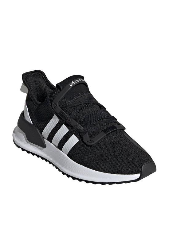 front image of adidas-originals-u_path-junior-trainers-blackwhite