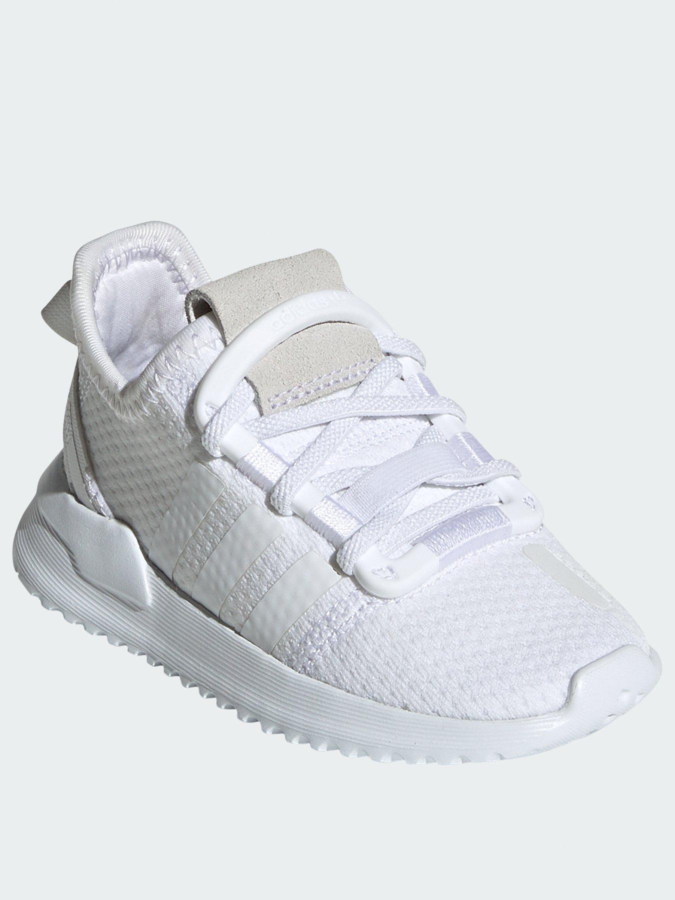 adidas white infant trainers