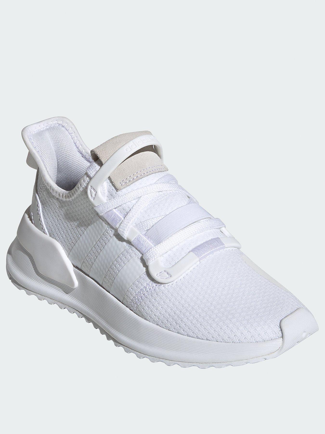 adidas white trainers junior