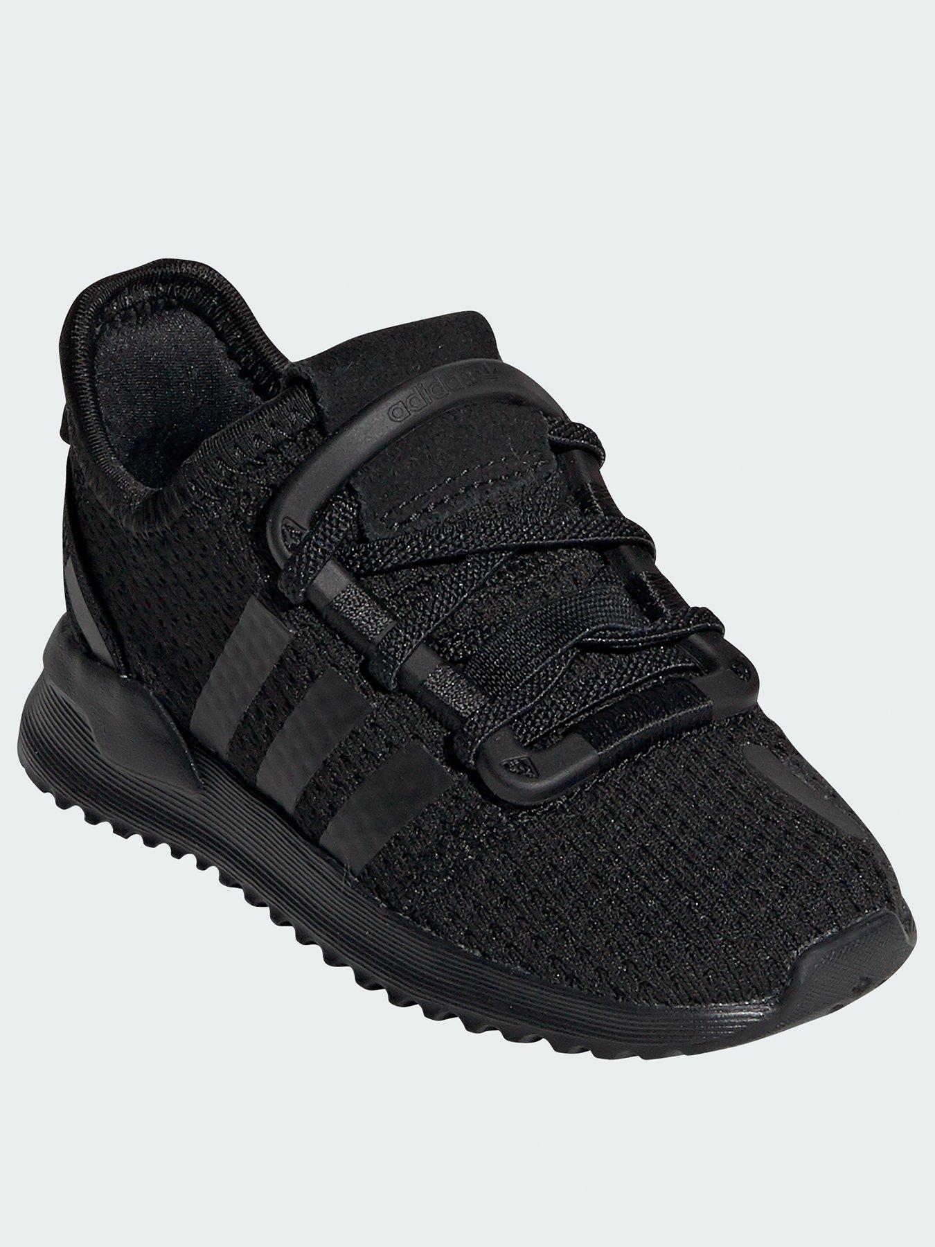 all black infant trainers