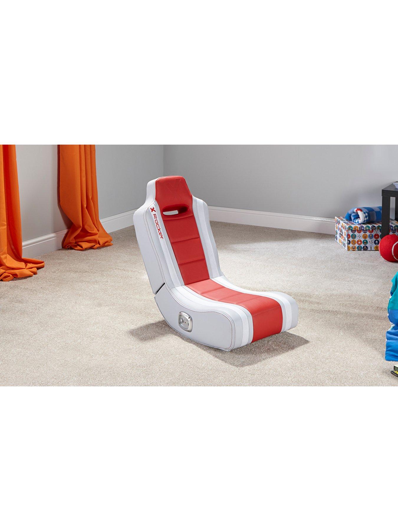 X Rocker Hydra 2.0 Floor Rocker Gaming Chair Red littlewoods