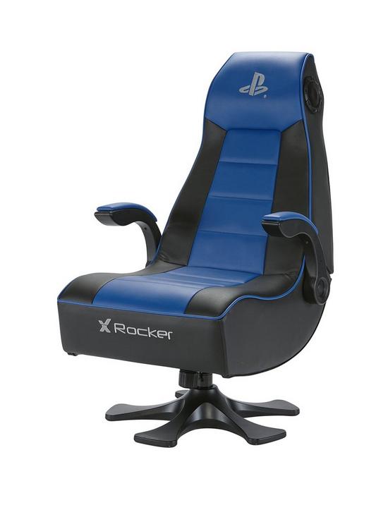front image of x-rocker-sony-playstation-21-dac-infiniti-pedestal-chair