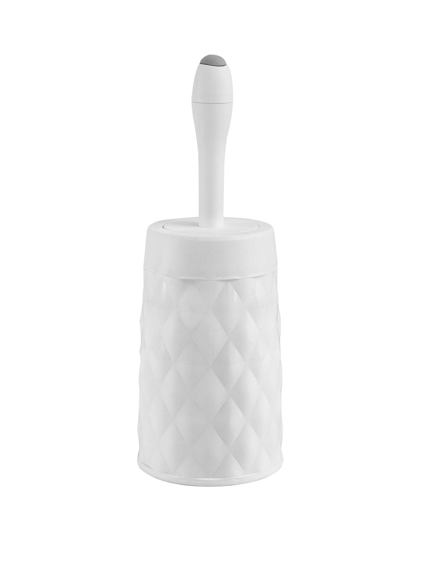 Addis Diamond Finish Toilet Brush Set littlewoods