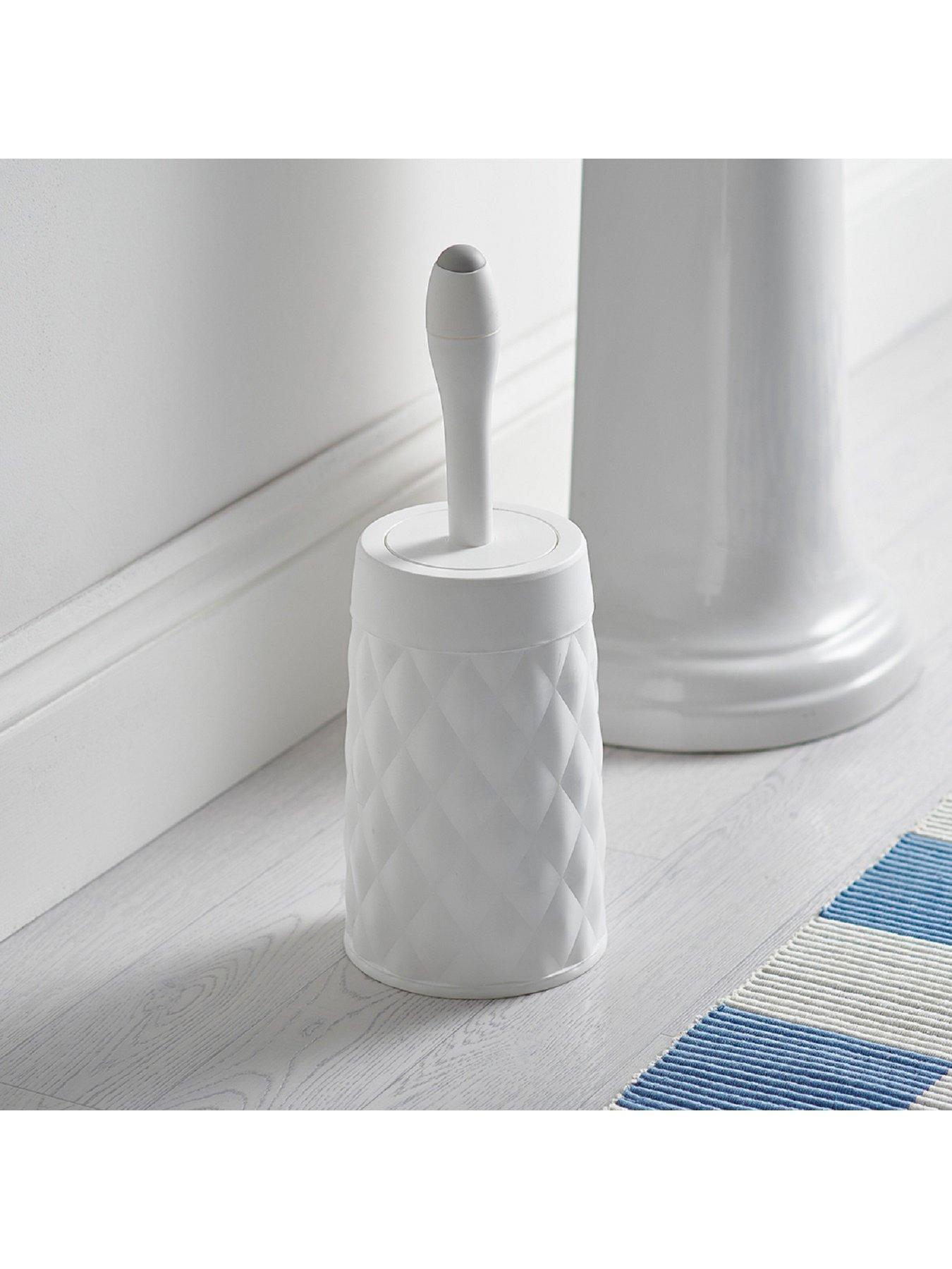 Image 2 of 4 of Addis Diamond Finish Toilet Brush Set