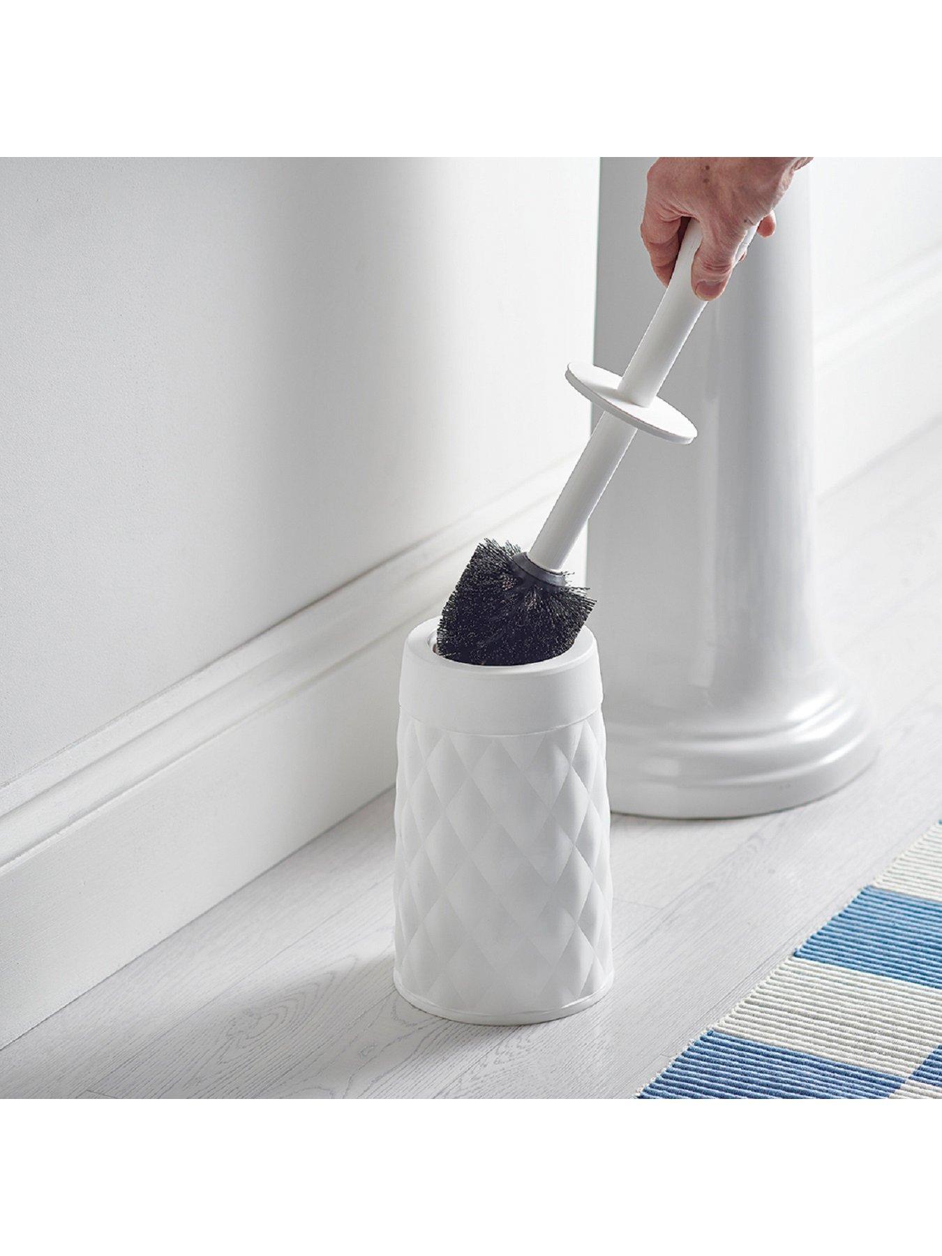 Image 3 of 4 of Addis Diamond Finish Toilet Brush Set