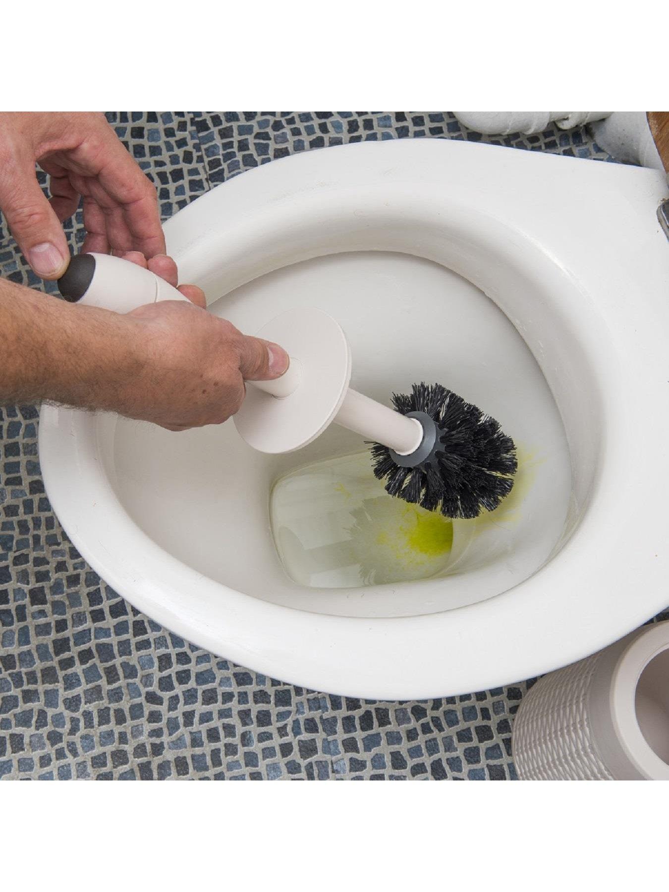Image 4 of 4 of Addis Diamond Finish Toilet Brush Set