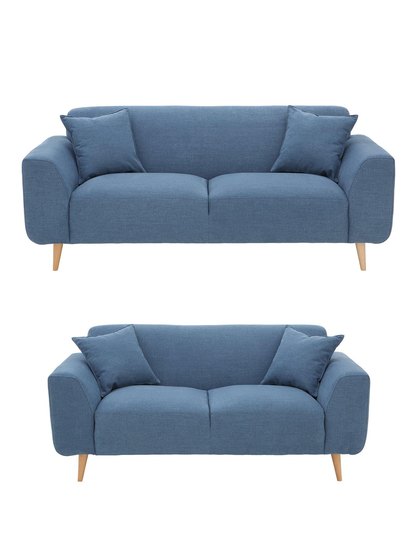 Kelsey Fabric 3 Seater 2 Seater Sofa Set Buy And Save