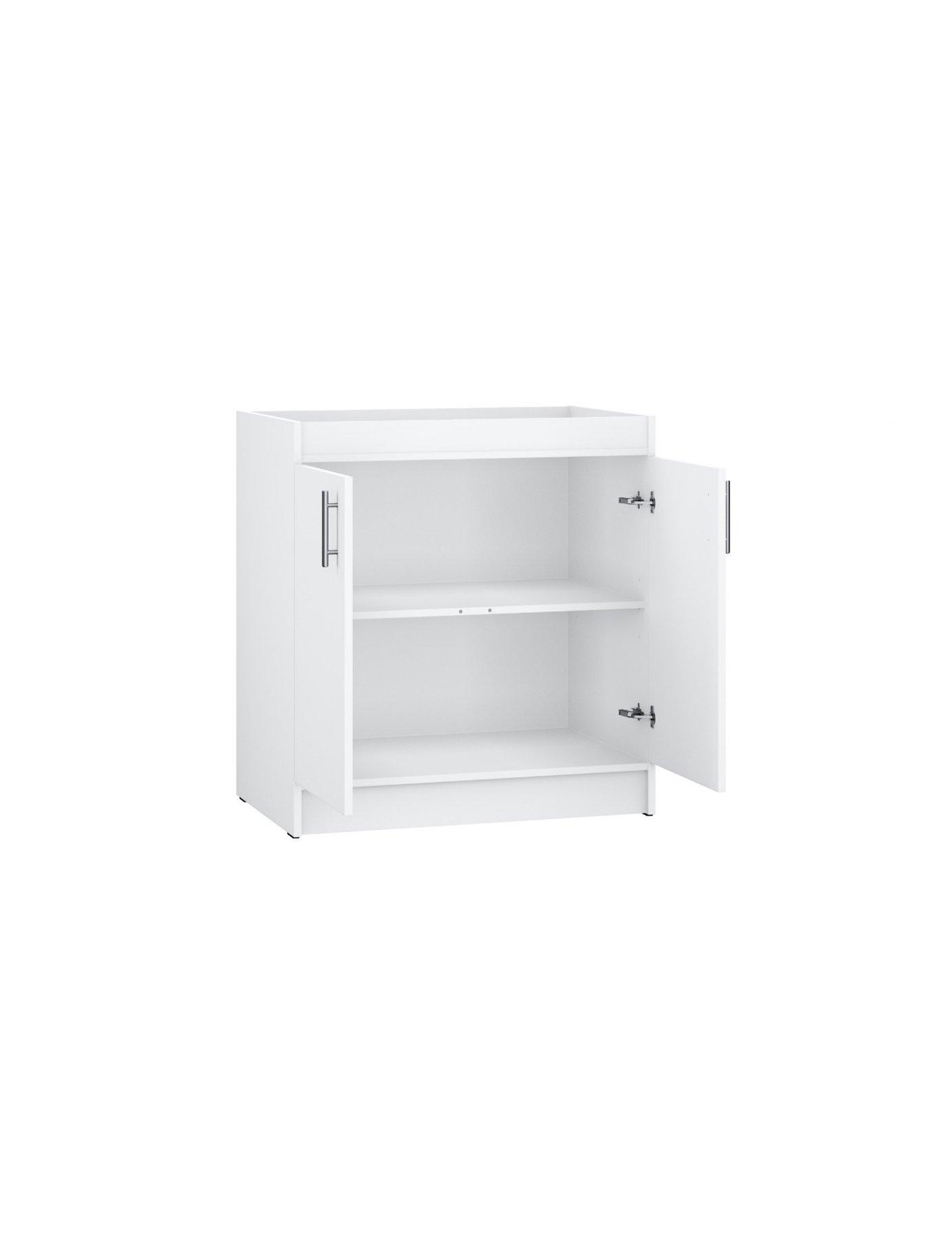  image of little-acorns-santorini-cot-bed-amp-changer-set-white