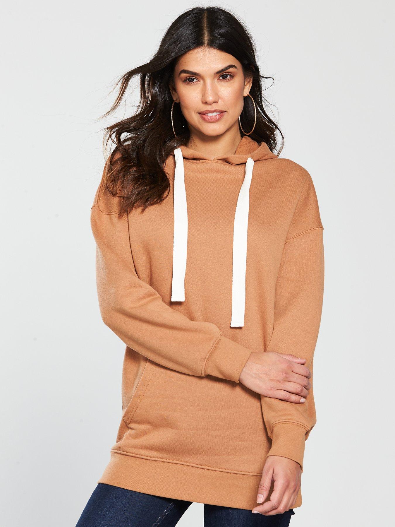 camel oversized hoodie