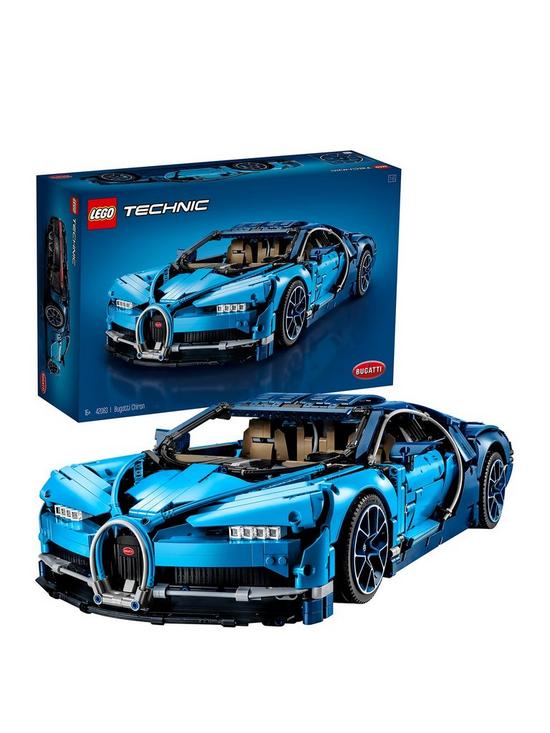 front image of lego-technic-42083-bugatti-chironnbspcar