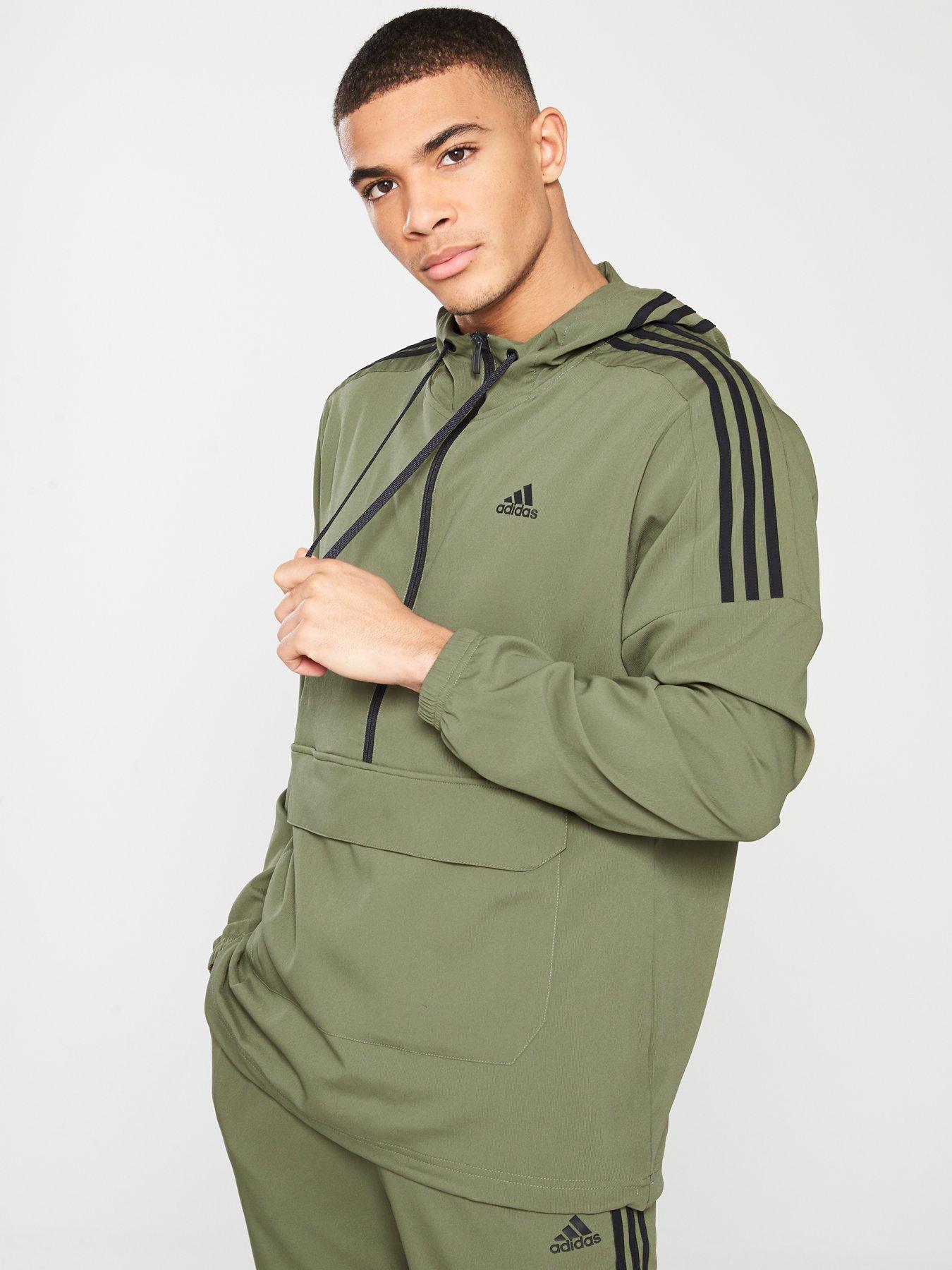 adidas woven anorak