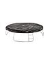  image of sportspower-12ft-trampoline-with-easi-store-folding-enclosure-amp-flip-pad
