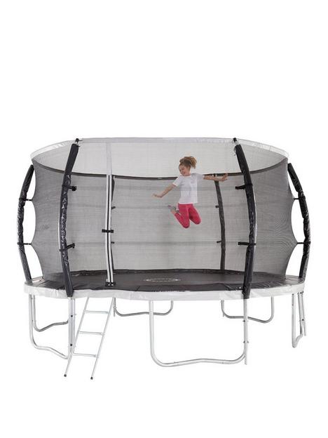 sportspower-10ft-titan-super-tube-trampoline-enclosure-ladder