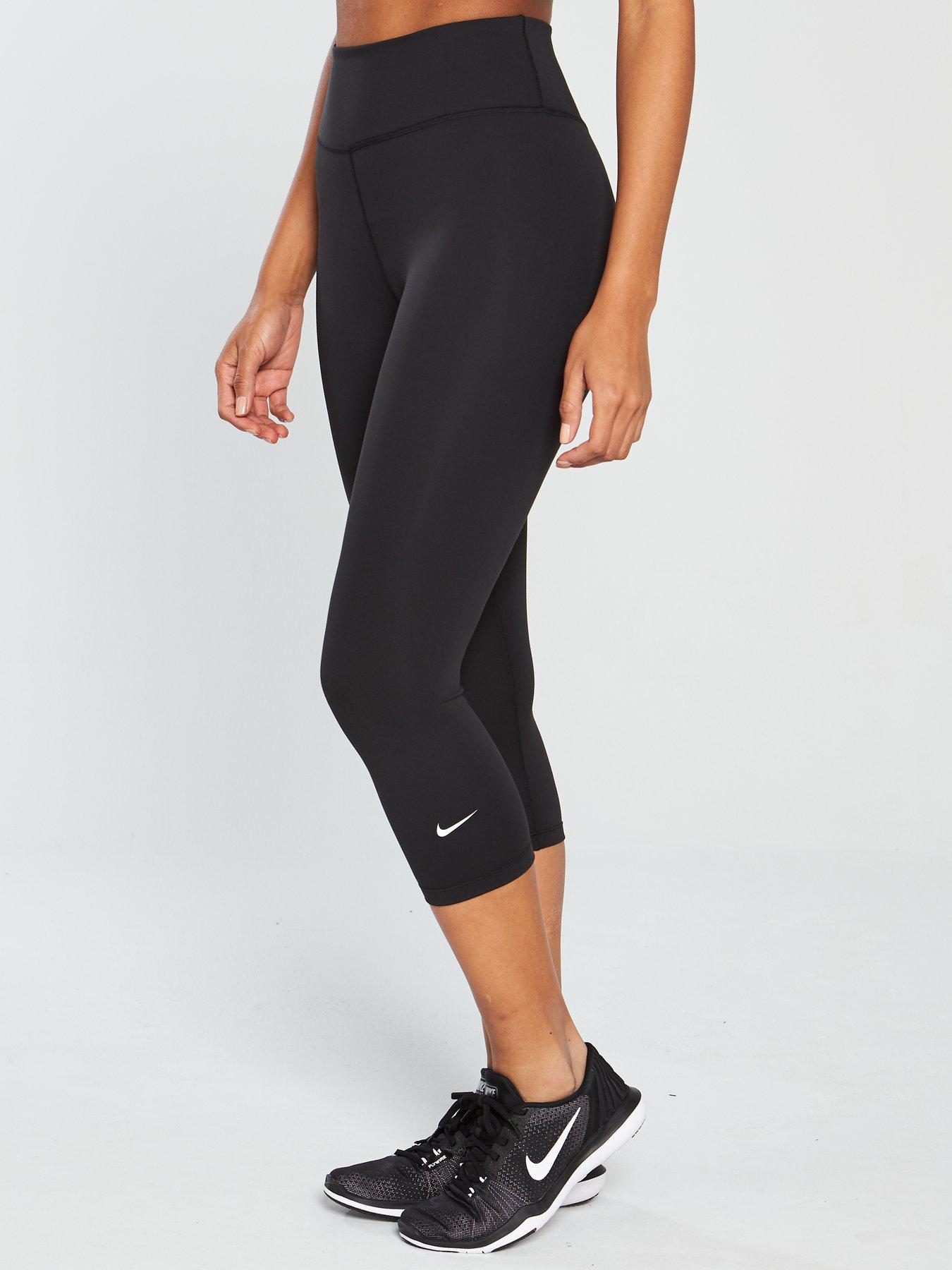 Nike The One Capri Legging - Black | littlewoods.com