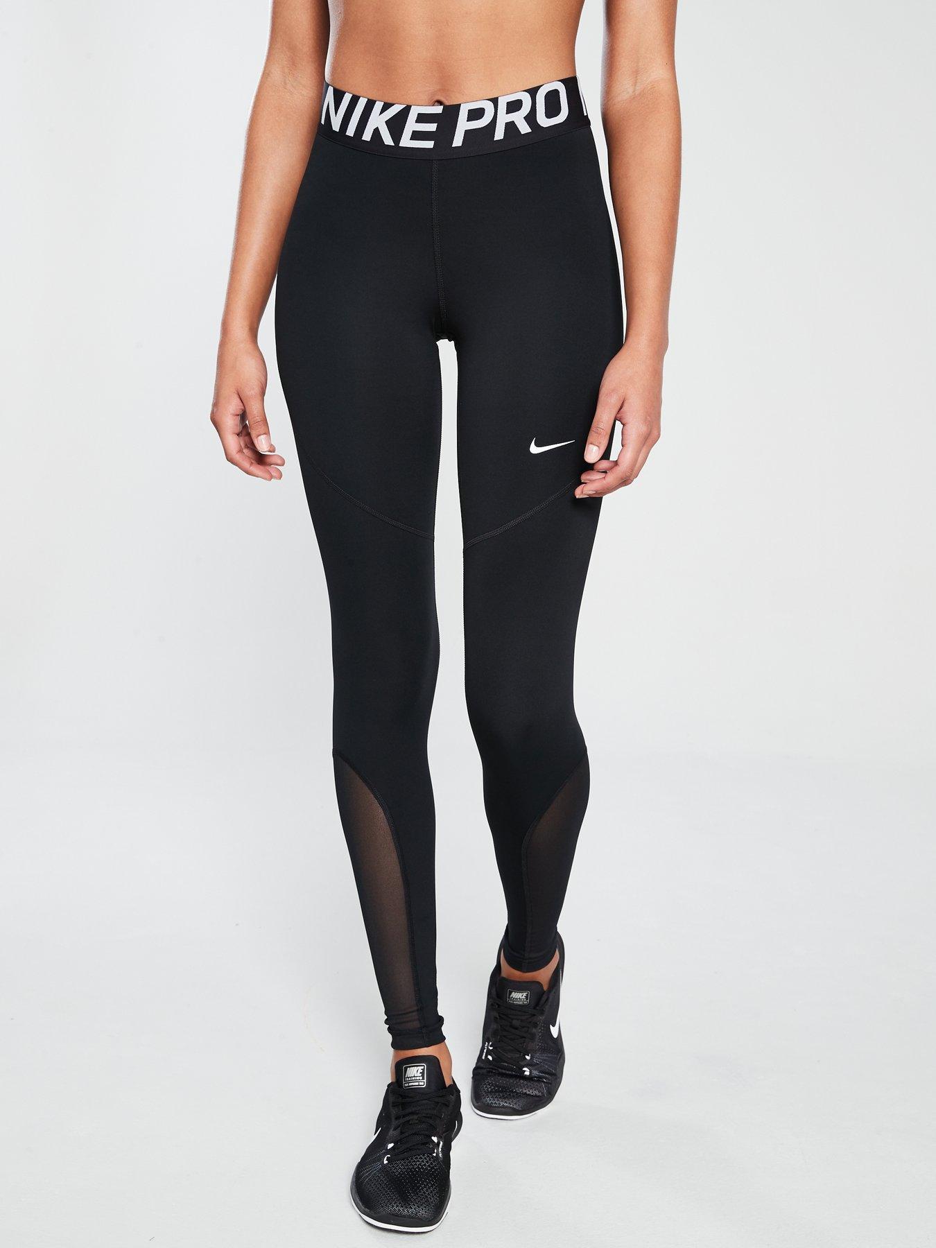 nike leggins black