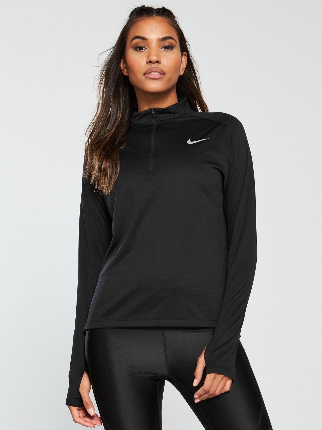 Nike Running Pacer Top - Black | littlewoods.com