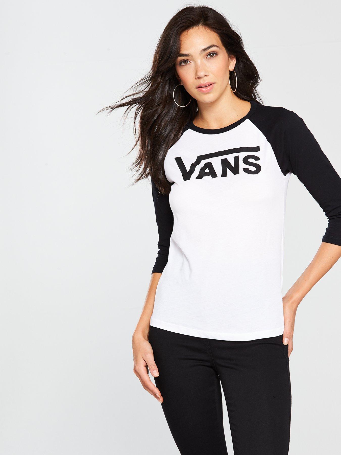 vans t shirt size