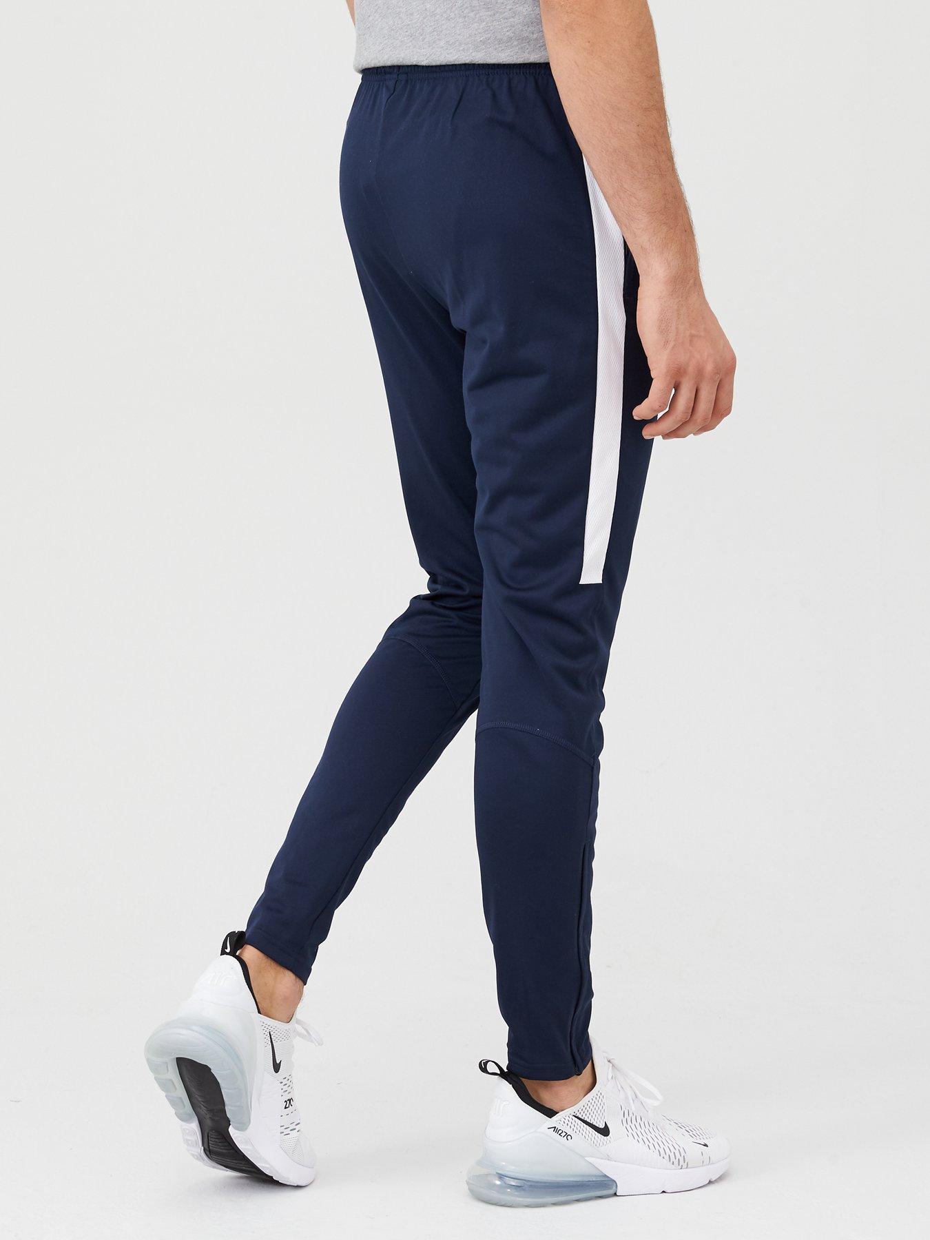 nike academy pants blue