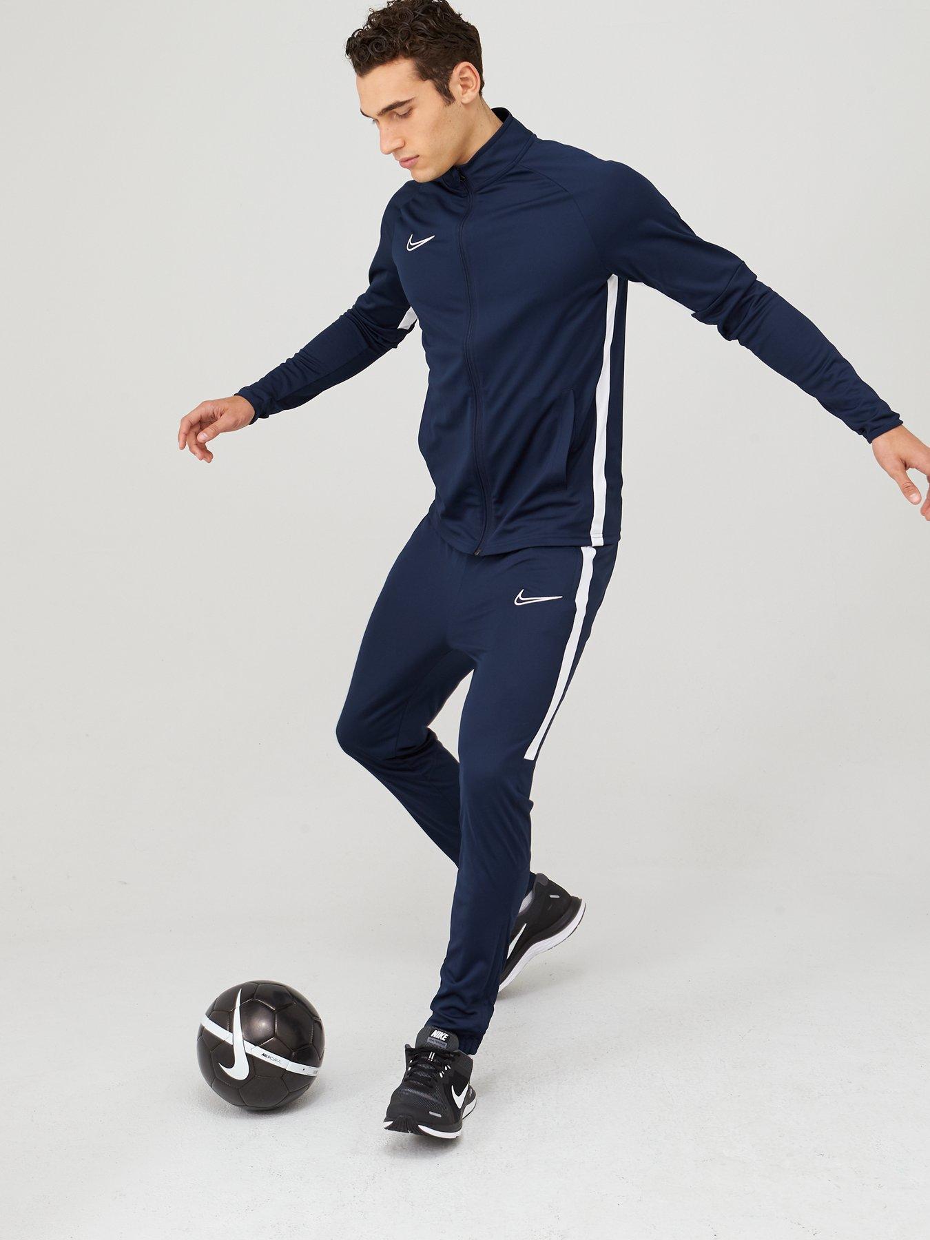 mens navy nike tracksuit