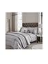  image of catherine-lansfield-sequin-cluster-bedspread-throw-silver