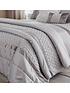  image of catherine-lansfield-sequin-cluster-bedspread-throw