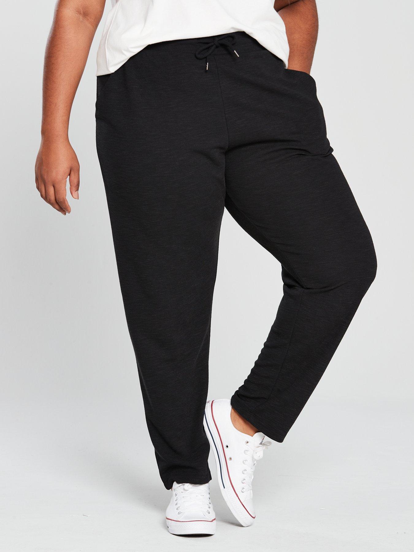 plus size straight leg joggers