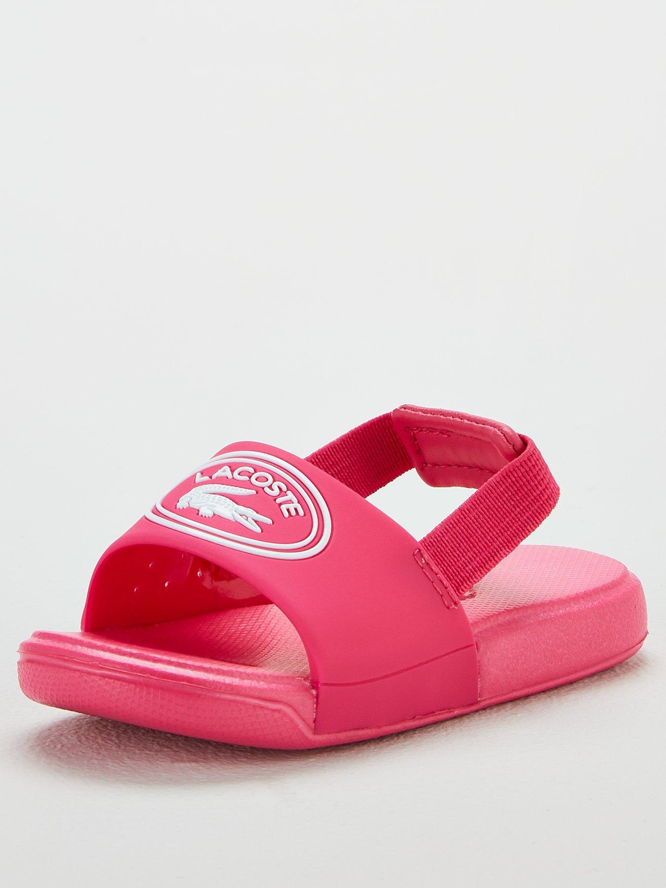 lacoste infant sliders