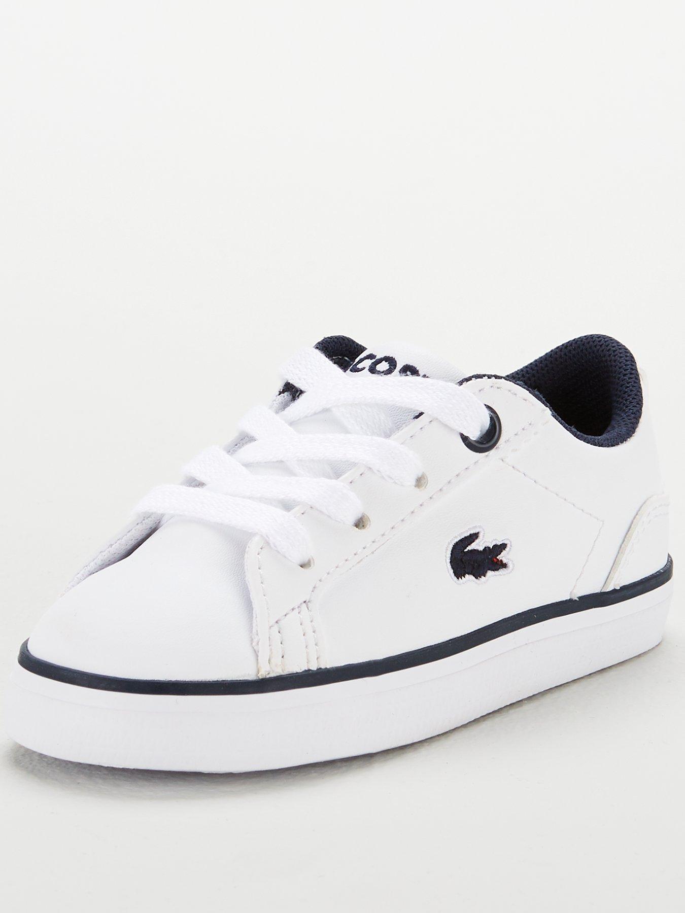lacoste infant trainers