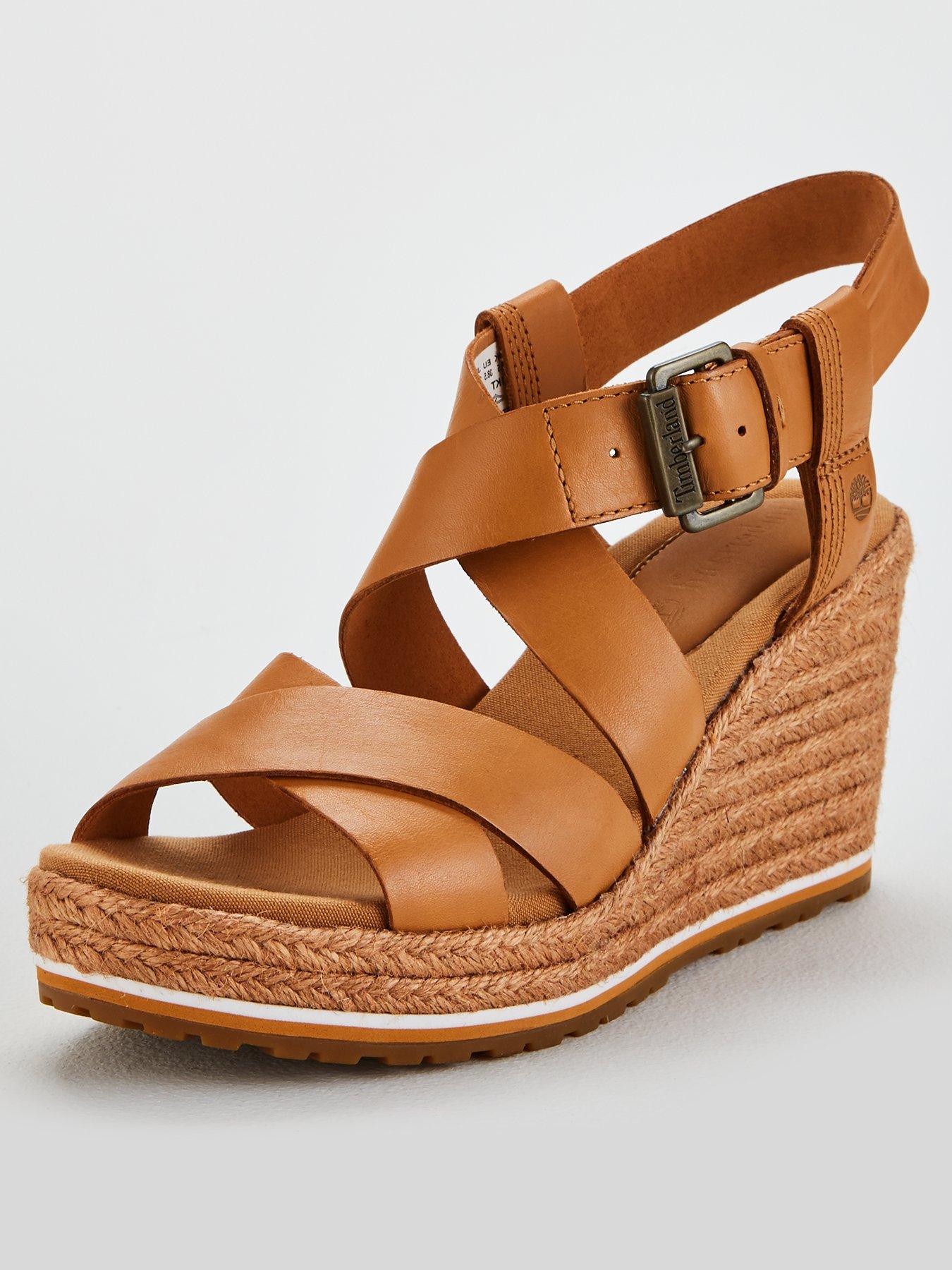 timberland wedge sandals