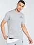  image of nike-sportswear-club-t-shirt-dark-grey-heather