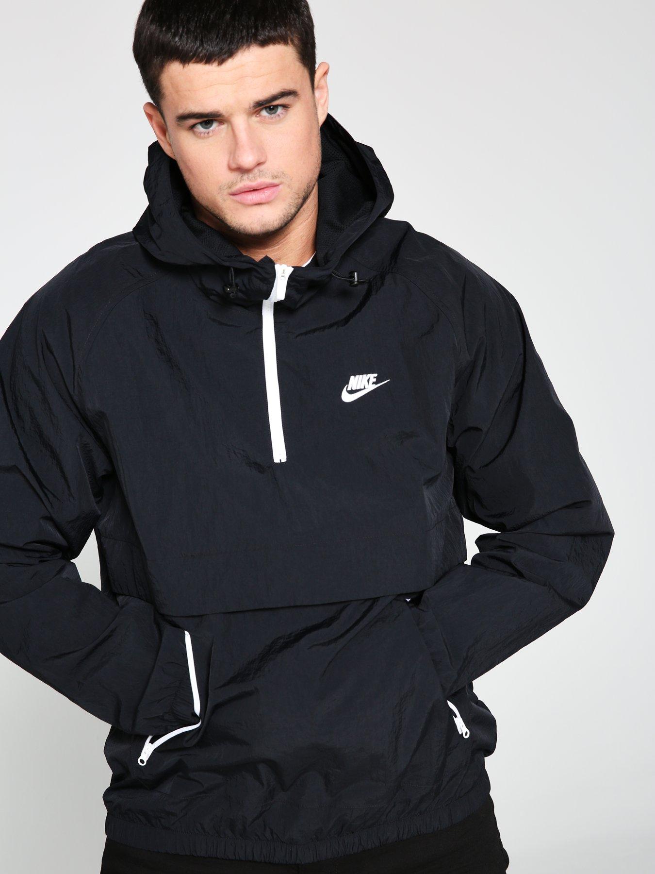 nike men's half zip jacket