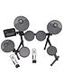  image of yamaha-dtx402-electronic-drum-kit-with-sticks-drum-throne-headphones-and-online-lessons