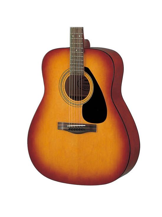 stillFront image of yamaha-f310-tobacco-sunburst-acoustic-guitar-with-bag-strings-strap-and-online-lessons
