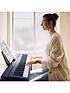  image of yamaha-p45-compact-p-series-digital-piano-with-stand-bench-headphones-and-online-lessons