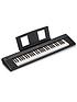  image of yamaha-piaggero-np12-electronic-keyboard-with-stand-bench-headphones-and-online-lessons