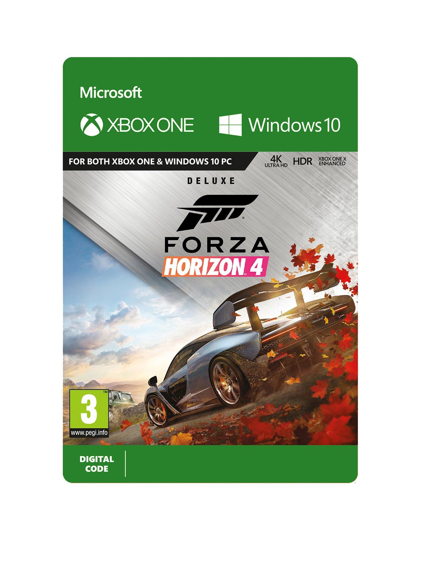 Xbox One Forza Horizon 4 Deluxe Edition Digital Download Littlewoods Com