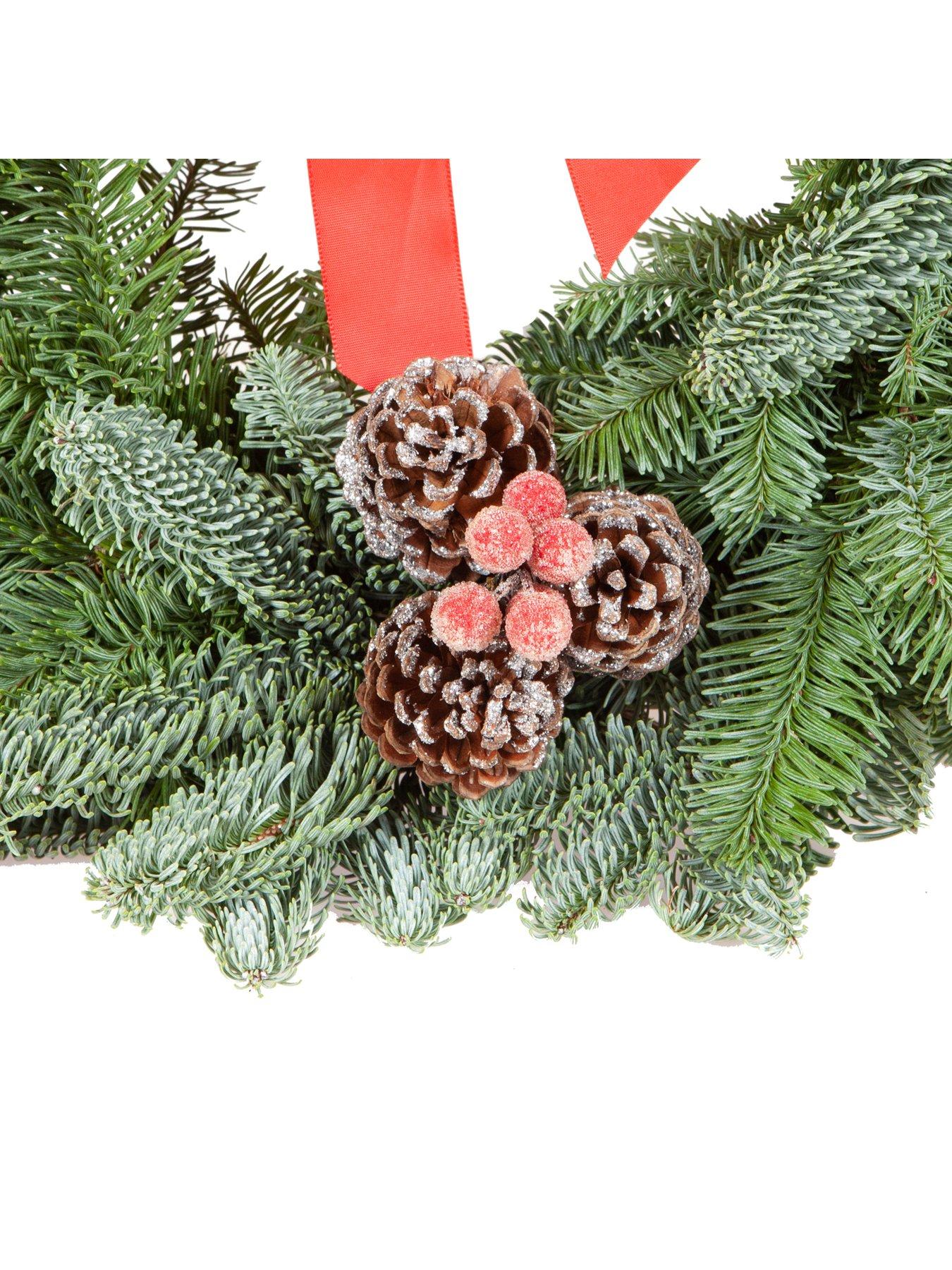  image of you-garden-fresh-christmas-wreath-30cm-diameter