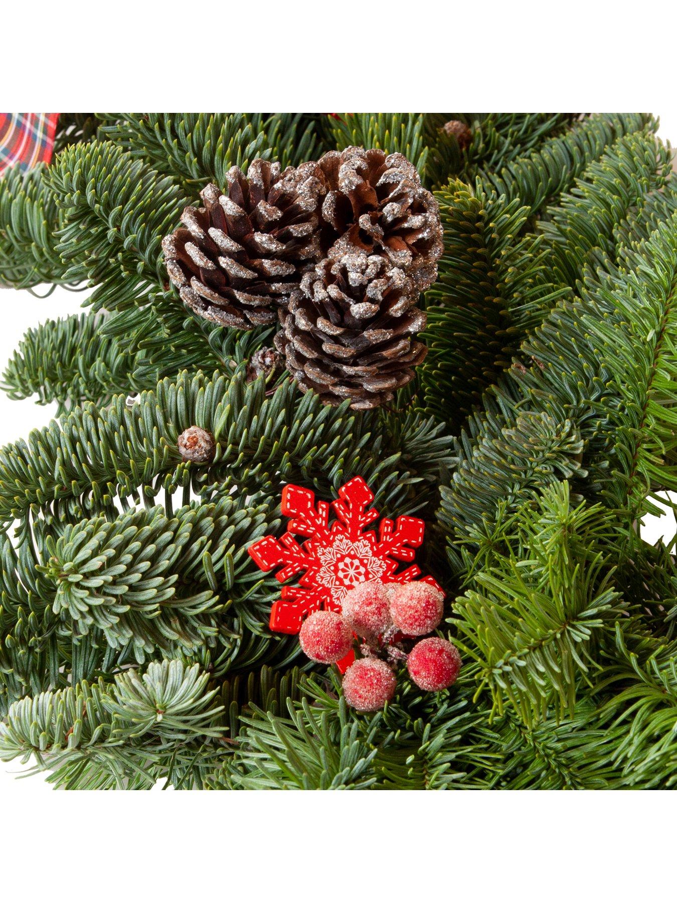  image of you-garden-fresh-christmas-garland-1m-long