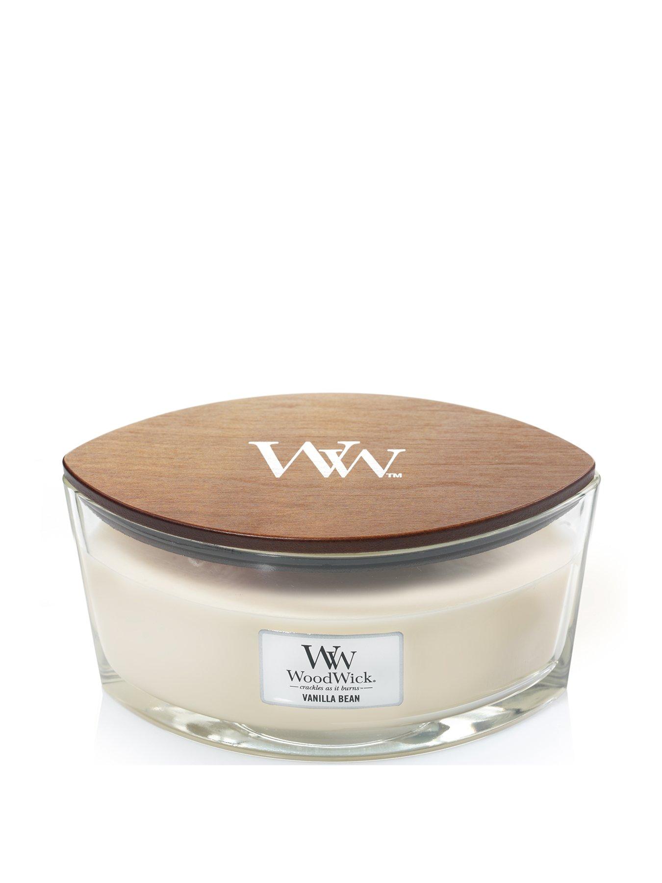 Image 1 of 4 of WoodWick Ellipse Candle &ndash; Vanilla Bean