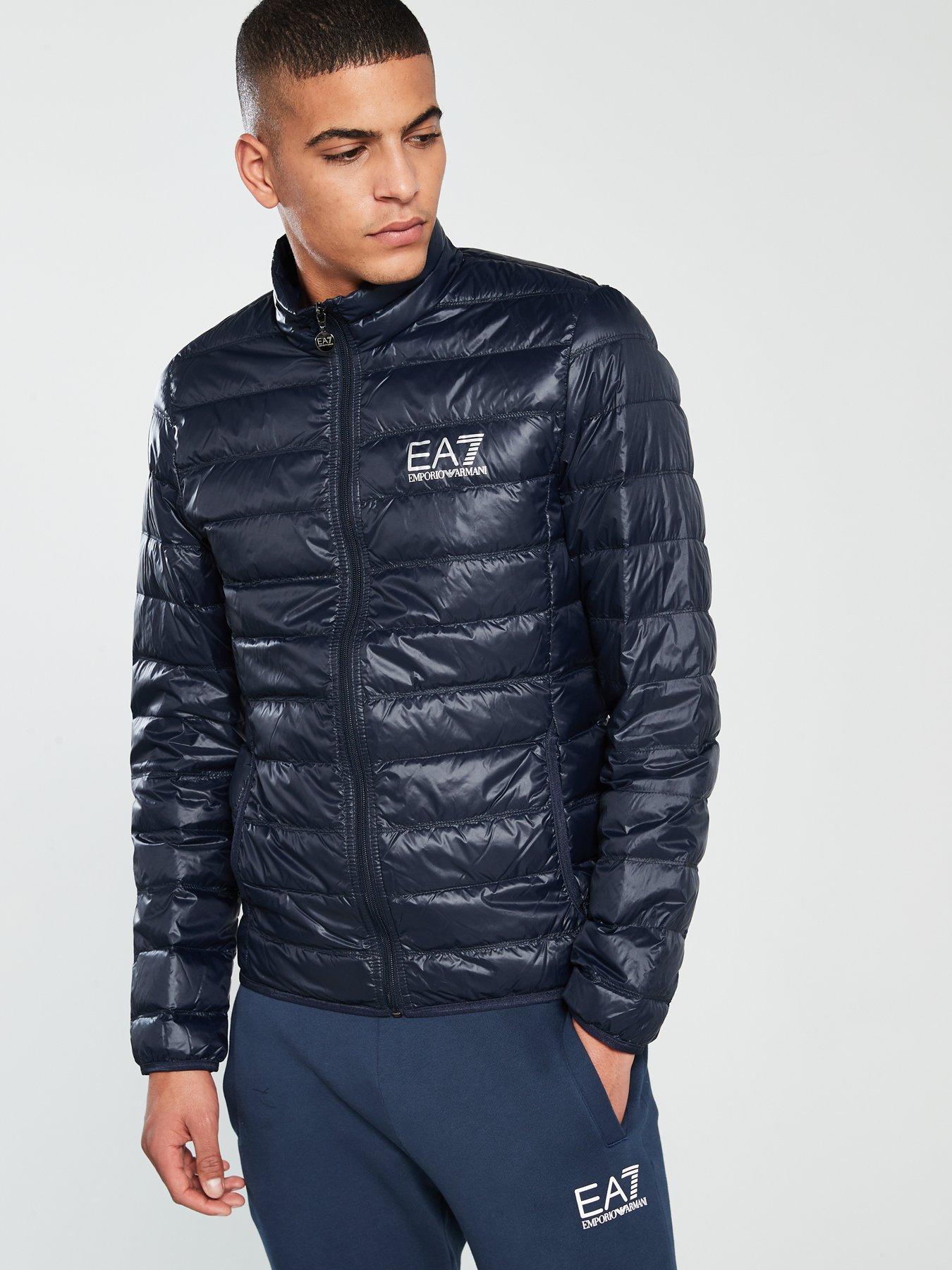 ea7 blue bubble jacket