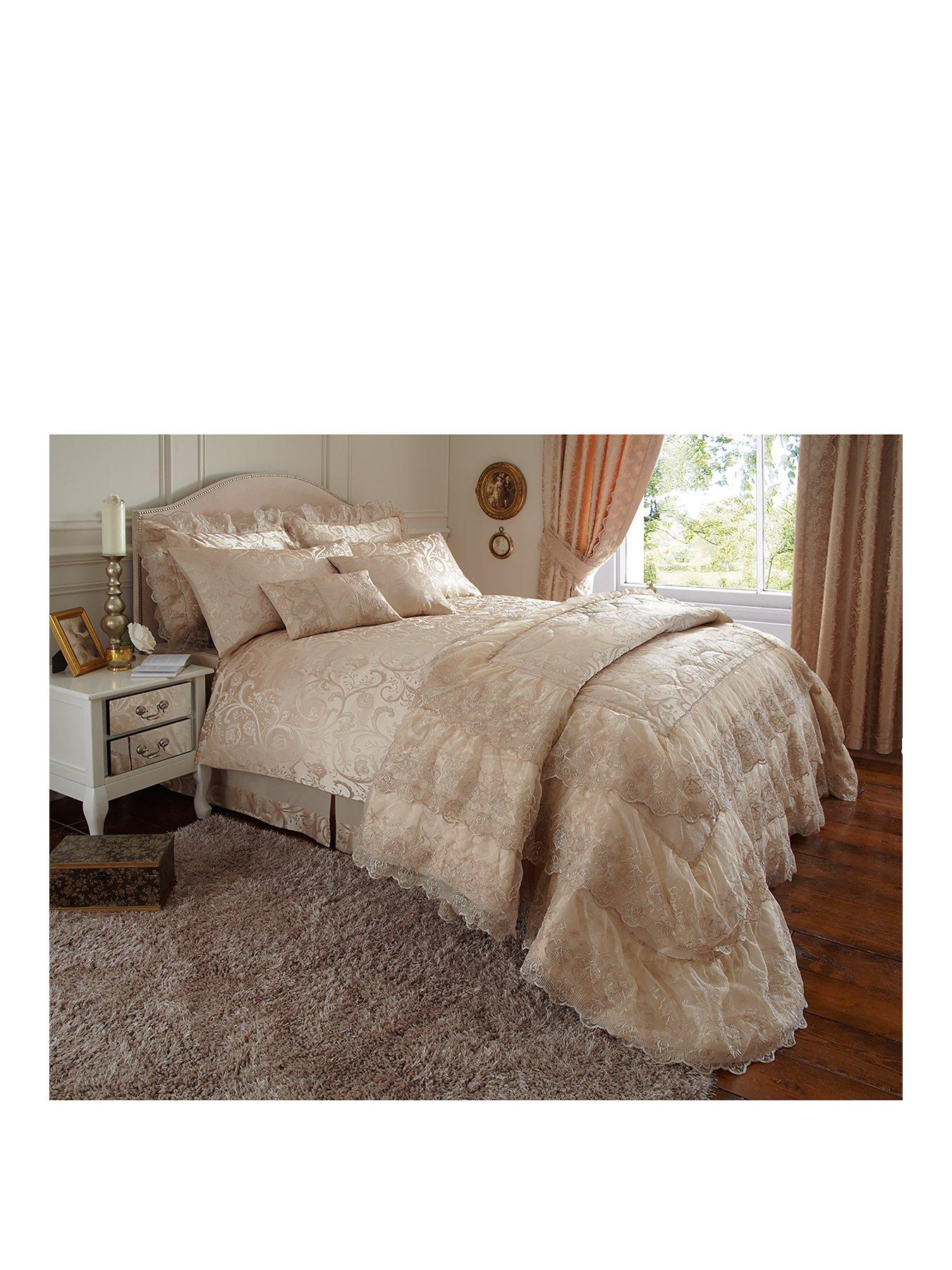 Patience Bedspread Throw And Pillow Shams