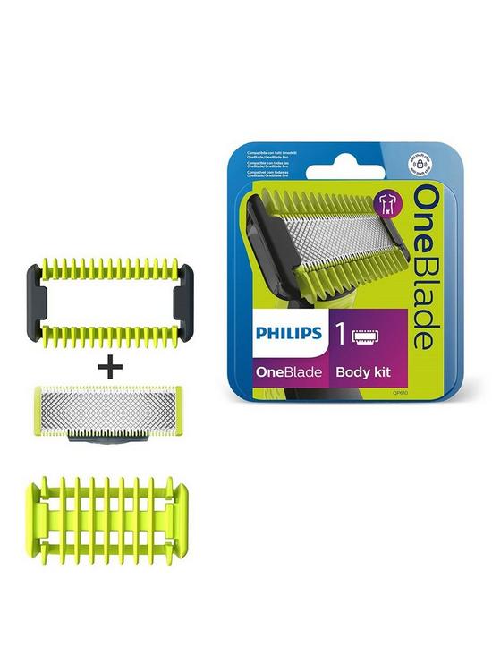 front image of philips-oneblade-replacement-kit-for-body-qp61050