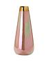  image of michelle-keegan-home-iridescent-vase-pink