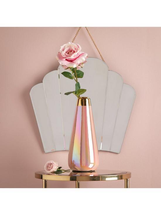 stillFront image of michelle-keegan-home-iridescent-vase-pink