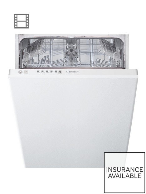 indesit-dsie2b10ukn-10-place-slimline-integrated-dishwasher-with-quick-washnbsp--white