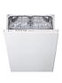  image of indesit-dsie2b10ukn-10-place-slimline-integrated-dishwasher-with-quick-washnbsp--white